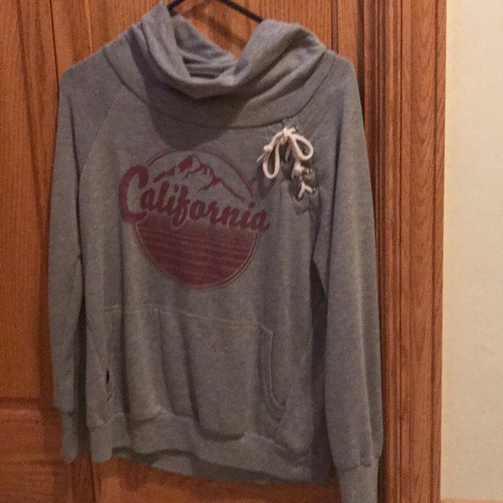 Cowl neck sweater